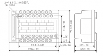 三菱Q系列中繼端子排A6TBXY36和專(zhuān)用電纜AC10TB使用方法【附帶接線圖紙】